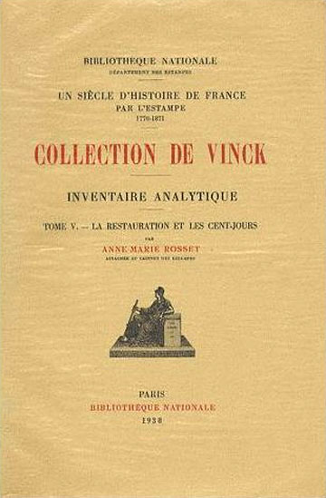 Un siècle d'histoire de France par l'estampe : 1770-1871, collection de ...